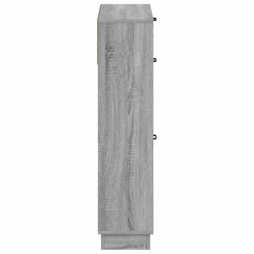 Ormar za cipele HOORN 78 x 24 x 100 cm Konstruirano drvo - Siva Sonoma Cijena