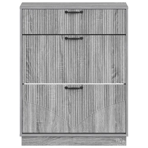 Ormar za cipele HOORN 78 x 24 x 100 cm Konstruirano drvo - Siva Sonoma Cijena