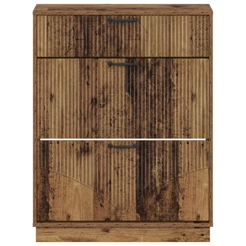 Ormar za cipele HOORN 78 x 24 x 100 cm Konstruirano drvo - Staro drvo Cijena