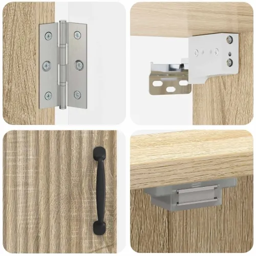 Kabinet za mete HOORN Hrast sonoma 52,5 x 10,5 x 53,5 cm - Hrast sonoma Cijena