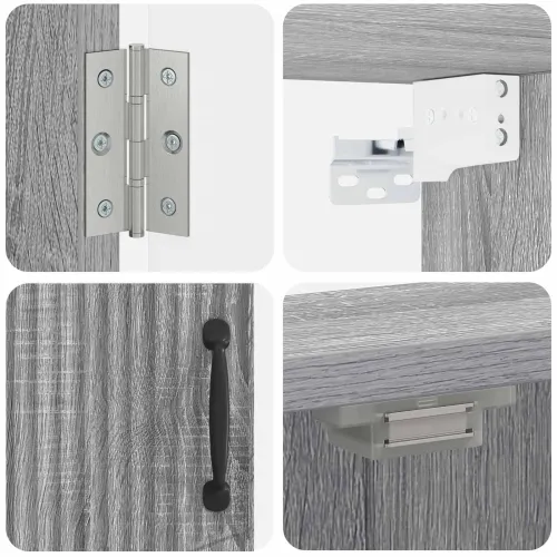 Kabinet za mete HOORN Siva Sonoma 52,5 x 10,5 x 53,5 cm - Siva Sonoma Cijena