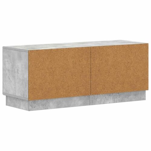 TV ormar Betonska siva Konstruirano drvo - Betonska siva Cijena