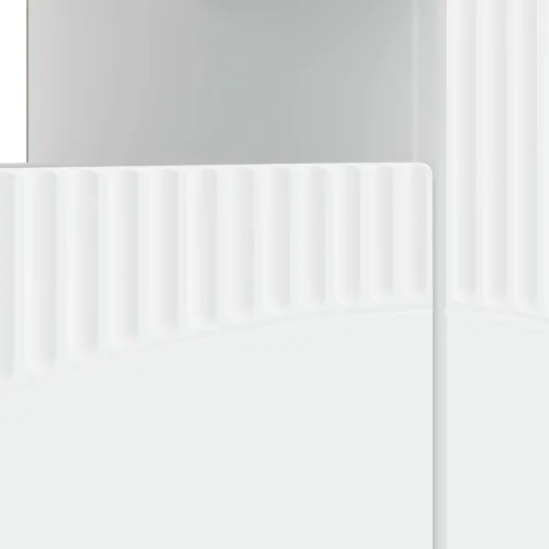 LED TV kabinet Bijela Konstruirano drvo - Bijela Cijena