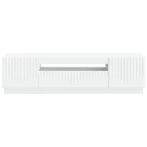 LED TV kabinet Bijela Konstruirano drvo - Bijela Cijena