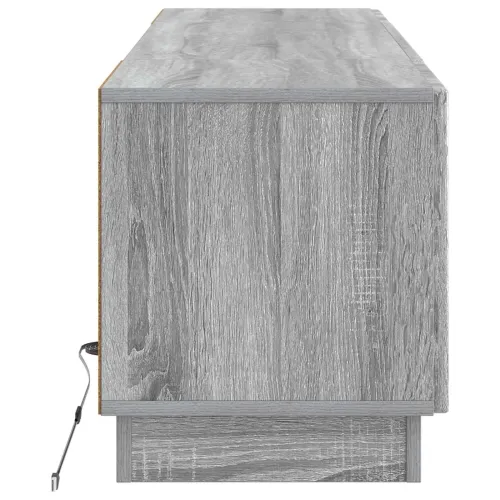 LED TV kabinet Siva Sonoma Konstruirano drvo - Siva Sonoma Cijena