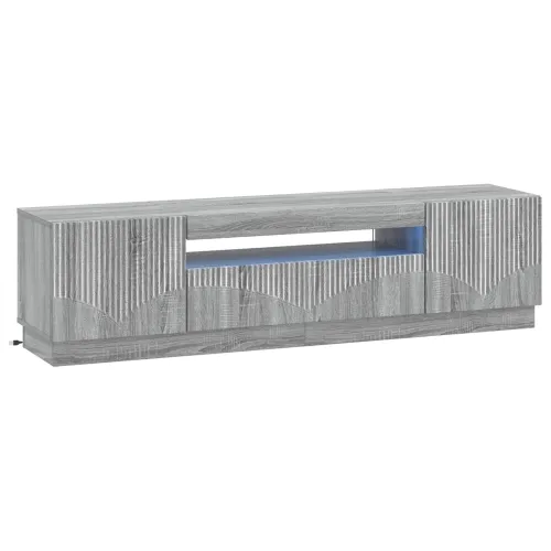 LED TV kabinet Siva Sonoma Konstruirano drvo - Siva Sonoma Cijena
