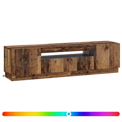LED TV kabinet Staro drvo Konstruirano drvo - Staro drvo Cijena