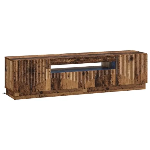 LED TV kabinet Staro drvo Konstruirano drvo - Staro drvo Cijena