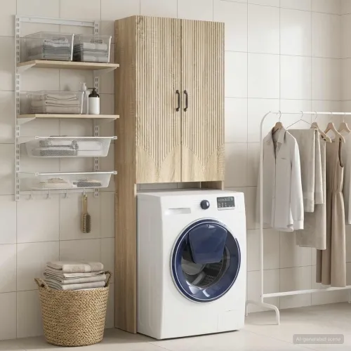 Kabinetska WC HOORN Hrast sonoma 66 x 25,5 x 190 cm - Hrast sonoma Cijena