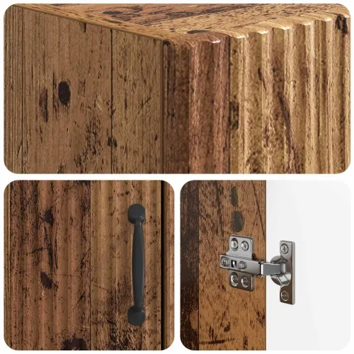 Kabinetska WC HOORN Staro drvo 66 x 25,5 x 190 cm - Staro drvo Cijena