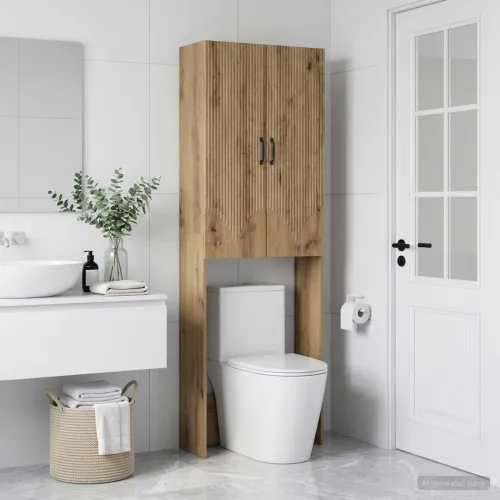 Kabinetska WC HOORN Hrast artisan 66 x 25,5 x 190 cm - Hrast artisan Cijena