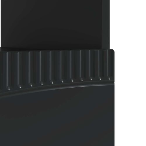 LED TV kabinet Crna Konstruirano drvo - Crna Cijena