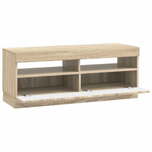 LED TV kabinet Hrast sonoma Konstruirano drvo - Hrast sonoma Cijena