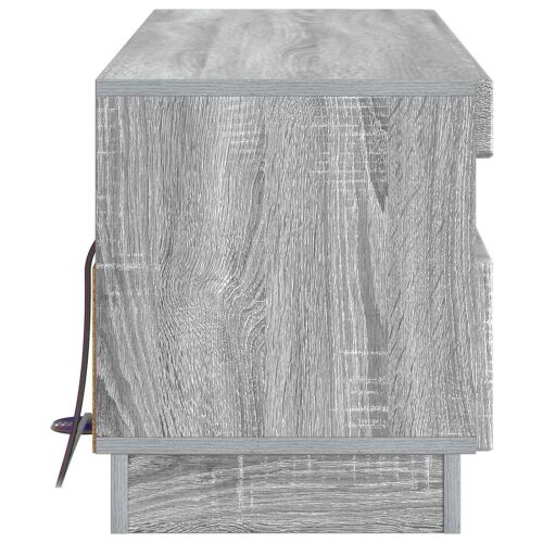 LED TV kabinet Siva Sonoma Konstruirano drvo - Siva Sonoma Cijena