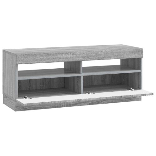 LED TV kabinet Siva Sonoma Konstruirano drvo - Siva Sonoma Cijena