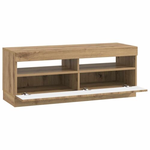 LED TV kabinet Hrast artisan Konstruirano drvo - Hrast artisan Cijena