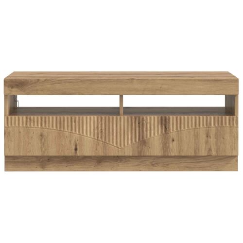 LED TV kabinet Hrast artisan Konstruirano drvo - Hrast artisan Cijena