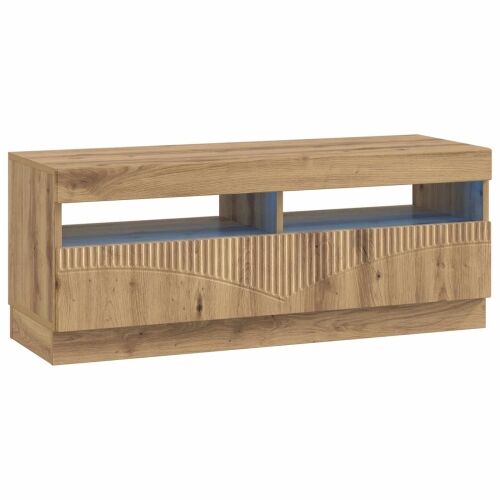 LED TV kabinet Hrast artisan Konstruirano drvo - Hrast artisan Cijena