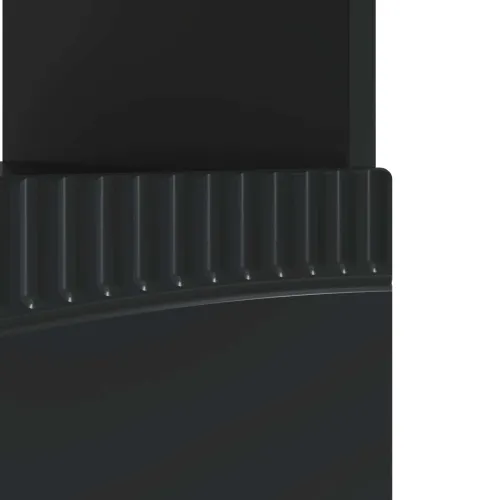 LED TV kabinet Crna Konstruirano drvo - Crna Cijena