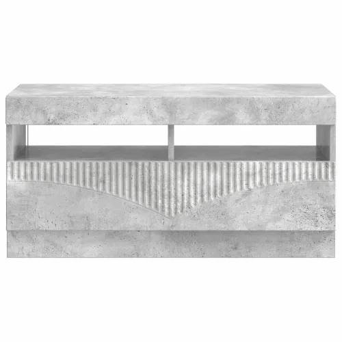 LED TV kabinet Betonska siva Konstruirano drvo - Betonska siva Cijena