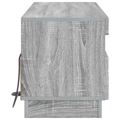 LED TV kabinet Siva Sonoma Konstruirano drvo - Siva Sonoma Cijena