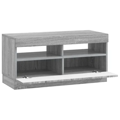 LED TV kabinet Siva Sonoma Konstruirano drvo - Siva Sonoma Cijena