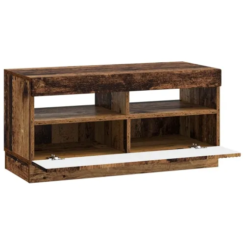 LED TV kabinet Staro drvo Konstruirano drvo - Staro drvo Cijena