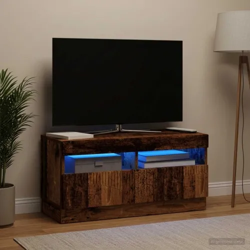 LED TV kabinet Staro drvo Konstruirano drvo - Staro drvo Cijena