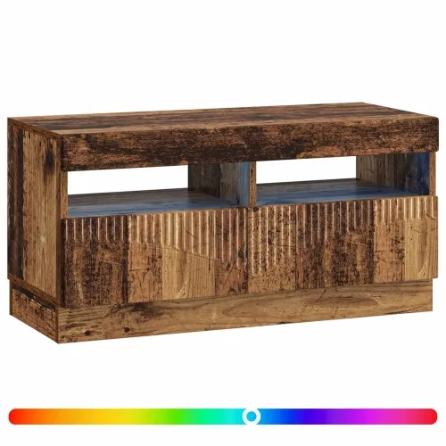 LED TV kabinet Staro drvo Konstruirano drvo - Staro drvo Cijena