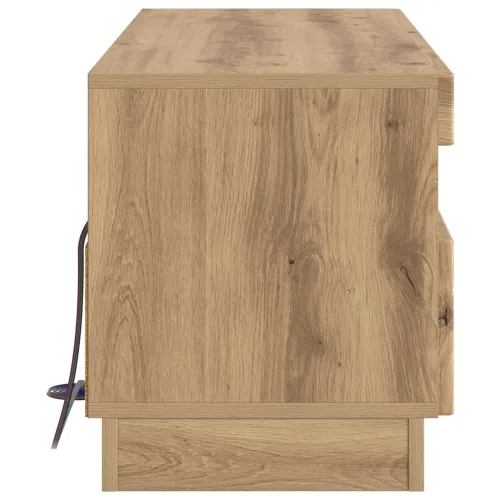 LED TV kabinet Hrast artisan Konstruirano drvo - Hrast artisan Cijena