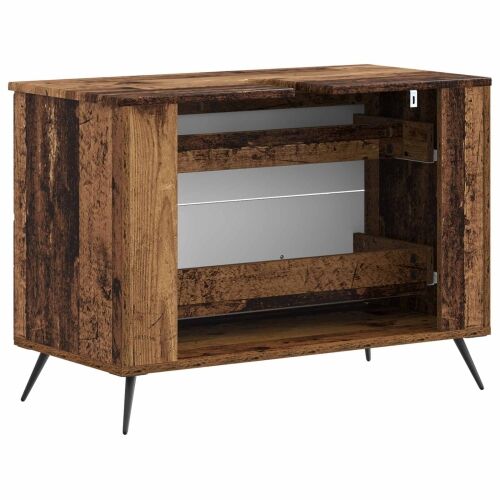 Kupaonski ormarić za sudoper BREDA Staro drvo 82 x 41 x 59 cm - Staro drvo Cijena