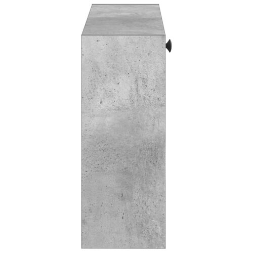 Ormar za cipele na zidu BREDA 71 x 17 x 43 cm Konstruirano drvo - Betonska siva Cijena