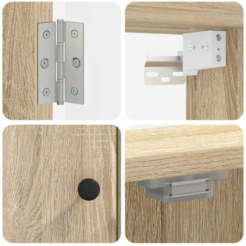 Kabinet za mete BREDA Hrast sonoma 52,5 x 10,5 x 53,5 cm - Hrast sonoma Cijena