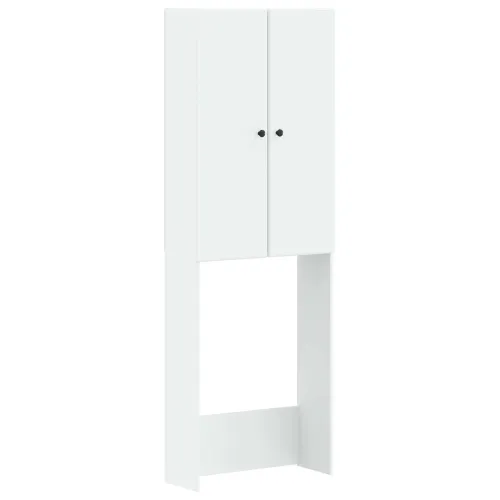 Kabinetska WC BREDA Bijela 66 x 25,5 x 190 cm Konstruirano drvo - Bijela Cijena