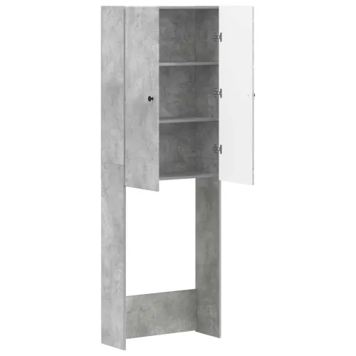 Kabinetska WC BREDA Betonska siva 66 x 25,5 x 190 cm - Betonska siva Cijena