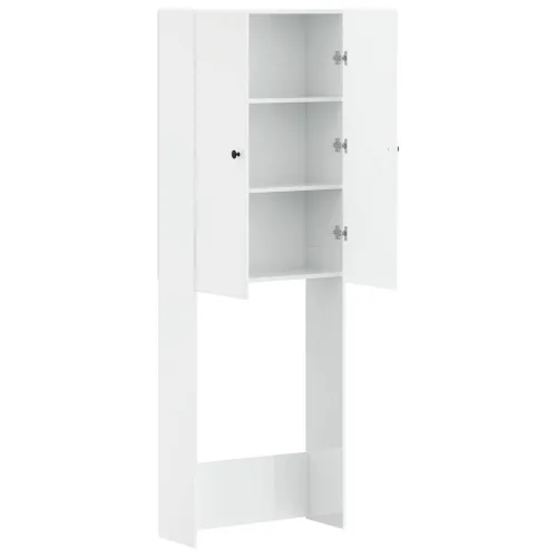 Kabinetska WC BREDA Bijela visokog sjaja 66 x 25,5 x 190 cm - Bijela visokog sjaja Cijena