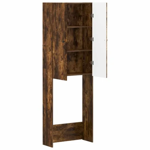 Kabinetska WC BREDA Dimljeni hrast 66 x 25,5 x 190 cm - Dimljeni hrast Cijena