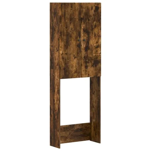 Kabinetska WC BREDA Dimljeni hrast 66 x 25,5 x 190 cm - Dimljeni hrast Cijena