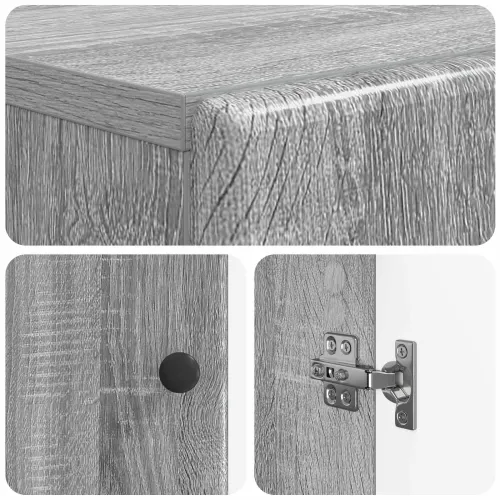 Kabinetska WC BREDA Siva Sonoma 66 x 25,5 x 190 cm - Siva Sonoma Cijena