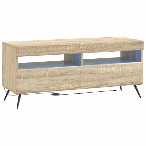 LED TV kabinet Hrast sonoma Konstruirano drvo - Hrast sonoma Cijena