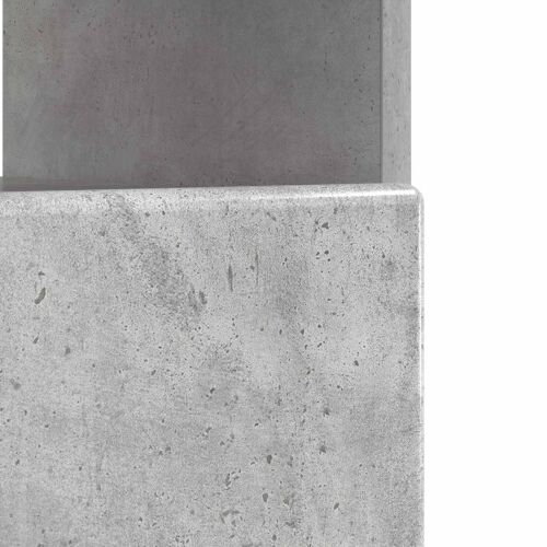 LED TV kabinet Betonska siva Konstruirano drvo - Betonska siva Cijena