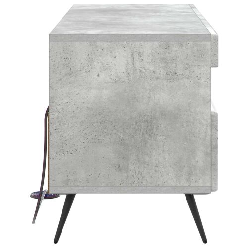 LED TV kabinet Betonska siva Konstruirano drvo - Betonska siva Cijena