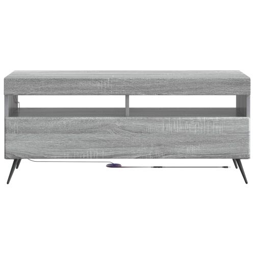 LED TV kabinet Siva Sonoma Konstruirano drvo - Siva Sonoma Cijena