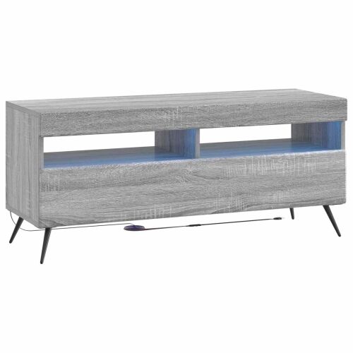 LED TV kabinet Siva Sonoma Konstruirano drvo - Siva Sonoma Cijena