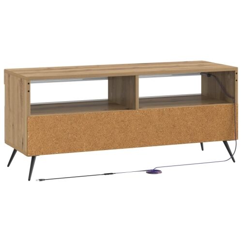 LED TV kabinet Hrast artisan Konstruirano drvo - Hrast artisan Cijena