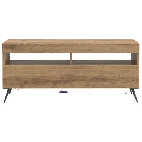 LED TV kabinet Hrast artisan Konstruirano drvo - Hrast artisan Cijena
