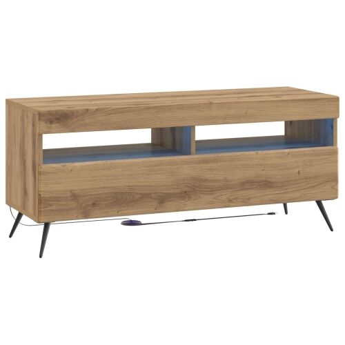 LED TV kabinet Hrast artisan Konstruirano drvo - Hrast artisan Cijena