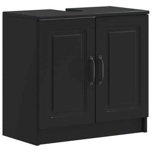 Kupaonski ormarić za sudoper UTRECHT Crna 59,5 x 31,5 x 59 cm - Crna Cijena