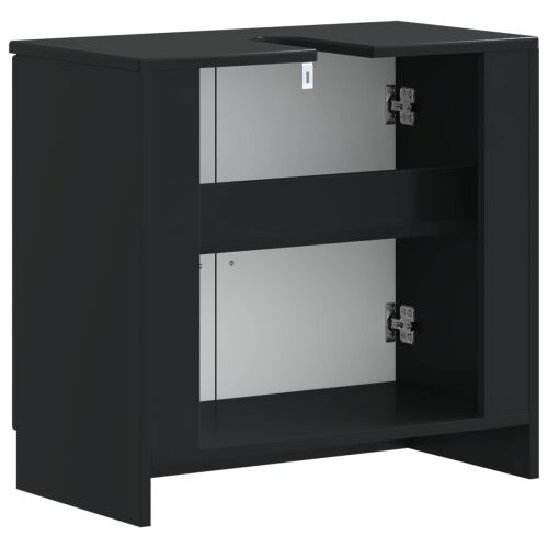 Kupaonski ormarić za sudoper UTRECHT Crna 59,5 x 31,5 x 59 cm - Crna Cijena