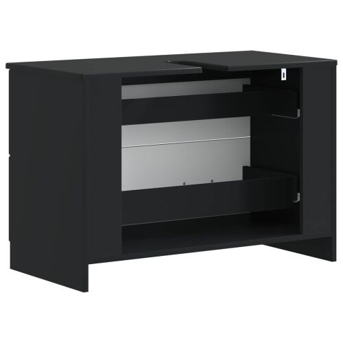 Kupaonski ormarić za sudoper UTRECHT Crna 82 x 41 x 56 cm - Crna Cijena